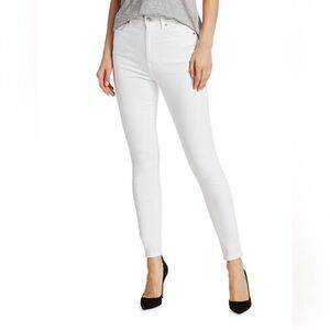 7 FOR ALL MANKIND white skinny jeans 28